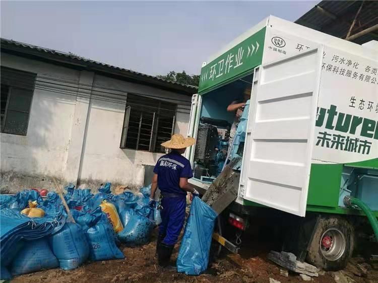 浪卡子工业污泥压干处理